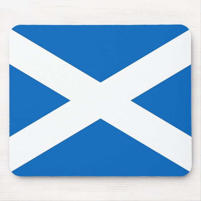 Mouse pad with Flag of Scotland (Front)