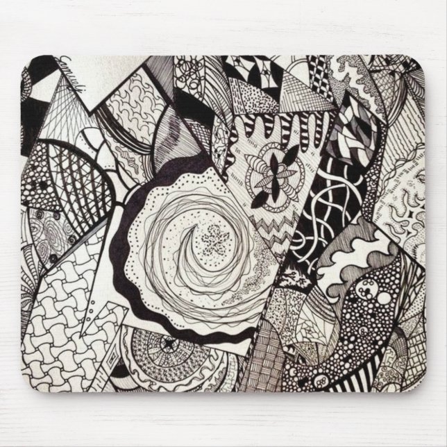 Mouse Pad with Samuelj Design (Front)