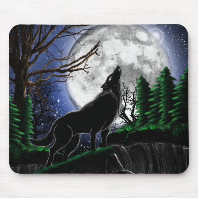 mouse pad/ wolf pad (Front)