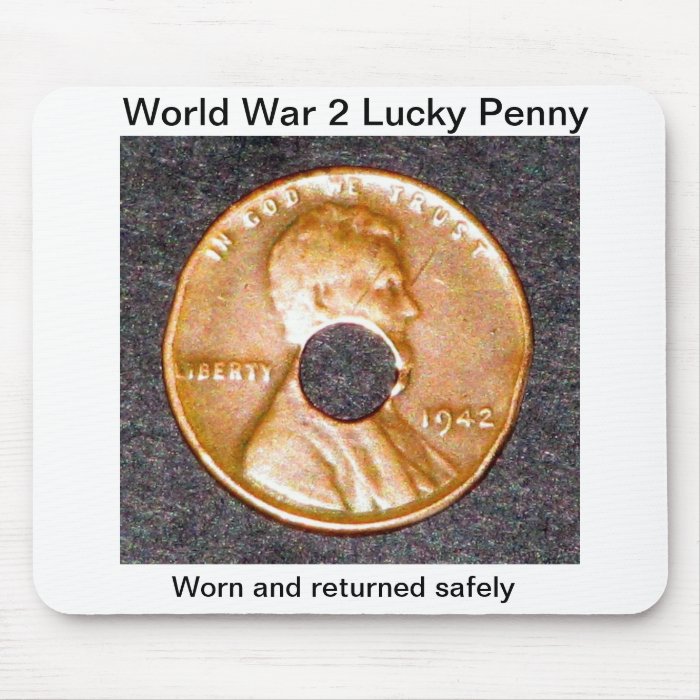 Mouse Pad/WW2 Lucky Penny/Patriotic/Father's Day