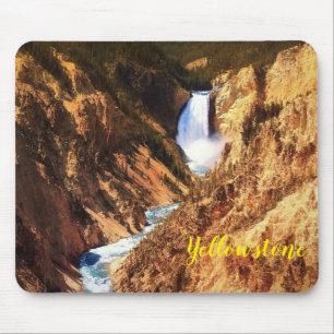 Mouse Pad-Yellowstone Falls Mouse Pad