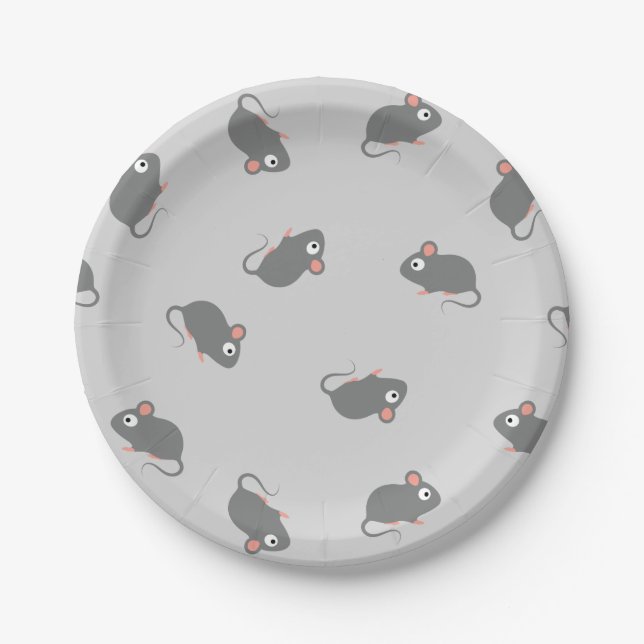 Mouse Paper Plates (Front)