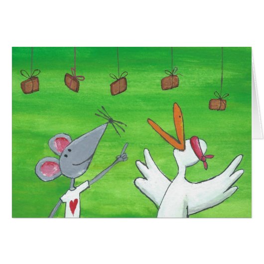 Mouse Party Cards (Front Horizontal)