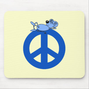 Mouse peace symbol pad