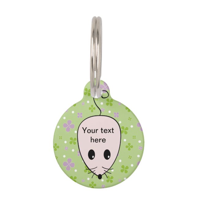 Mouse pet Tag (Front)