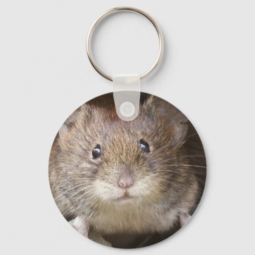 Mouse Portrait Keychain