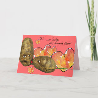 Mouse Potato Valentine Card