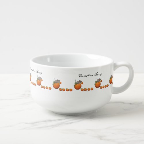 Mouse Pumpkin Soup Mug