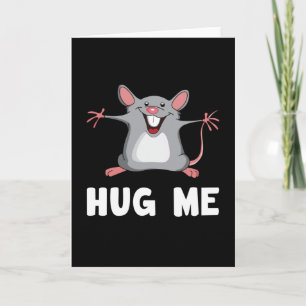 Mouse Rat Animal Pet Cheese Love Funny Gift Idea Card