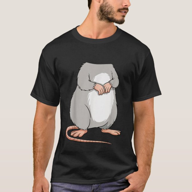 Mouse Rat Shirt Adult Kids Men Women Body Mouse Ra (Front)