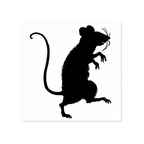 Mouse  rubber stamp