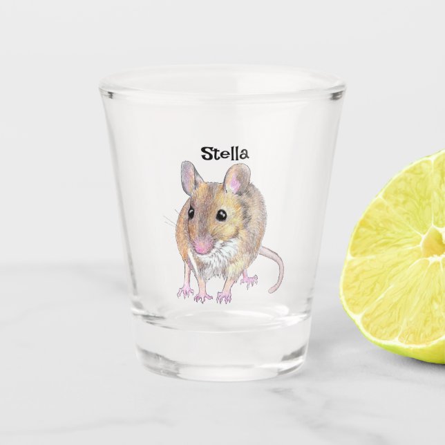 Mouse Shot Glass (Front)