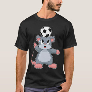 Mouse Soccer player Soccer Sports T-Shirt