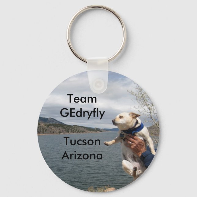 mouse, Team GEdryflyTucson Arizona Keychain (Front)