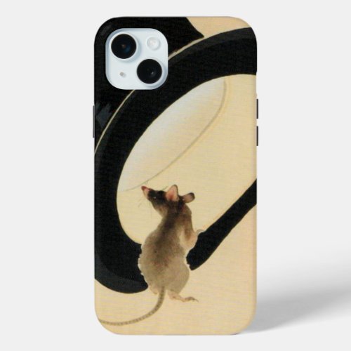 Mouse Top Hat Chinese Rat Year Zodiac Birthday iPc iPhone 15 Plus Case