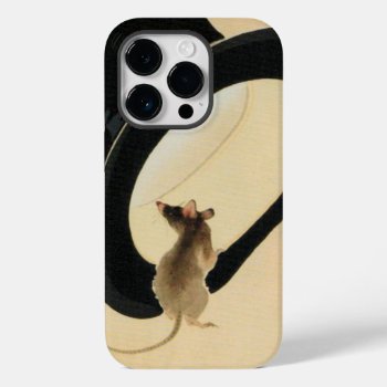 Mouse Top Hat Chinese Rat Year Zodiac Birthday Ipc Case-mate Iphone 14 Pro Case by 2020_Year_of_rat at Zazzle