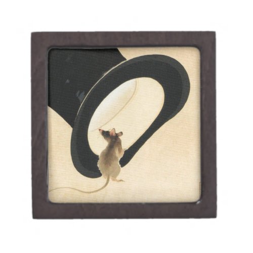 Mouse Top Hat Chinese Rat Year Zodiac Birthday sGB Gift Box