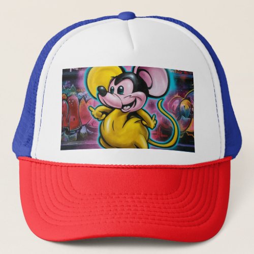mouse trucker hat