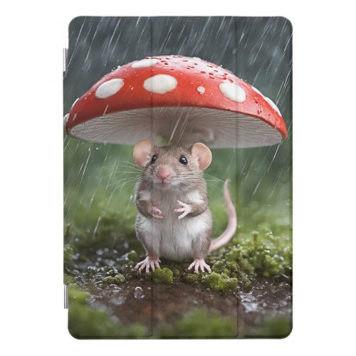 Mouse Under a Mushroom iPad Pro Cover