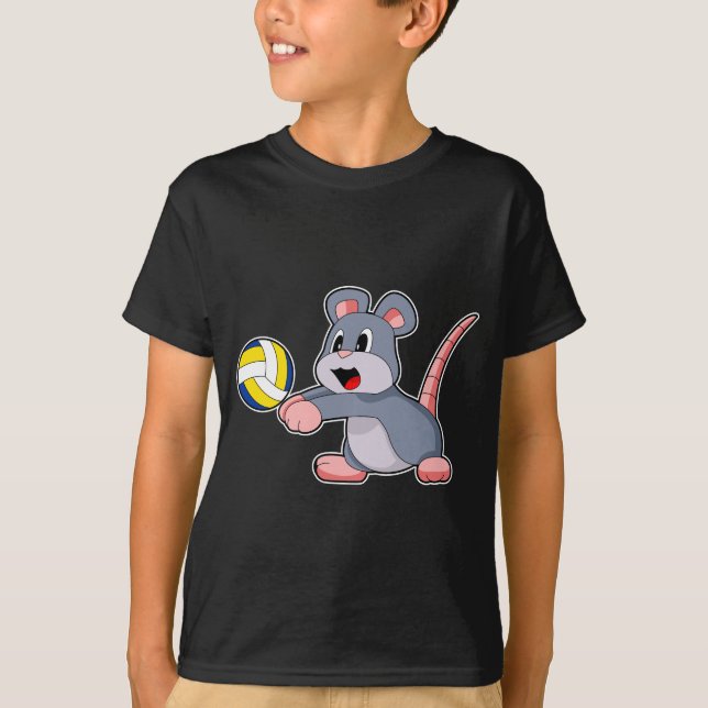 Mouse Volleyball T-Shirt (Front)
