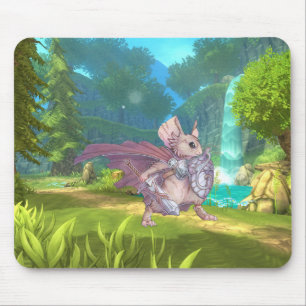 Mouse Warrior of the Wood Mouse Pad