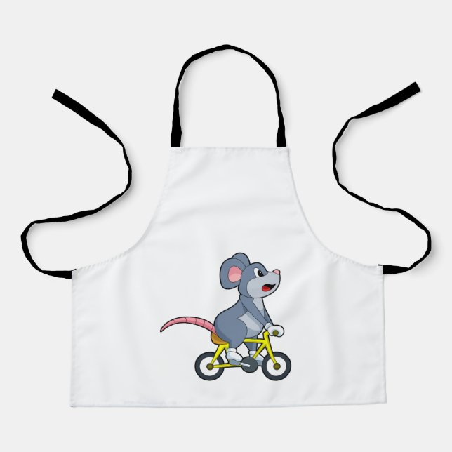 Mouse with Bicycle Apron (Front)