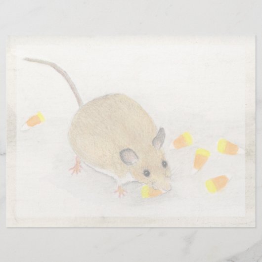 Mouse with Candy Corns (Front)