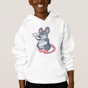 Mouse with Coffee Cup Hoodie