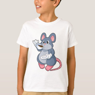 Mouse with Coffee Cup T-Shirt