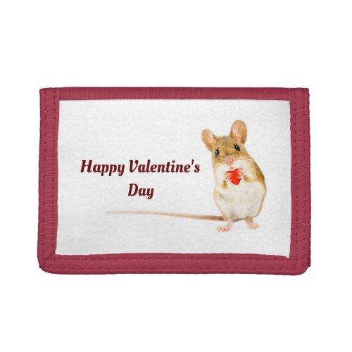 Mouse With Heart Photo Wallet