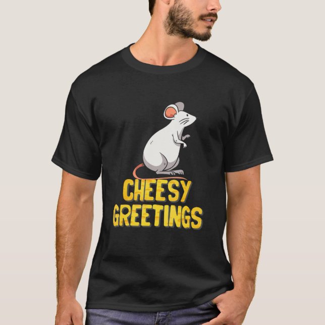 Mouse  Women Little Mouse Coward Men Kids Mice Rat T-Shirt (Front)