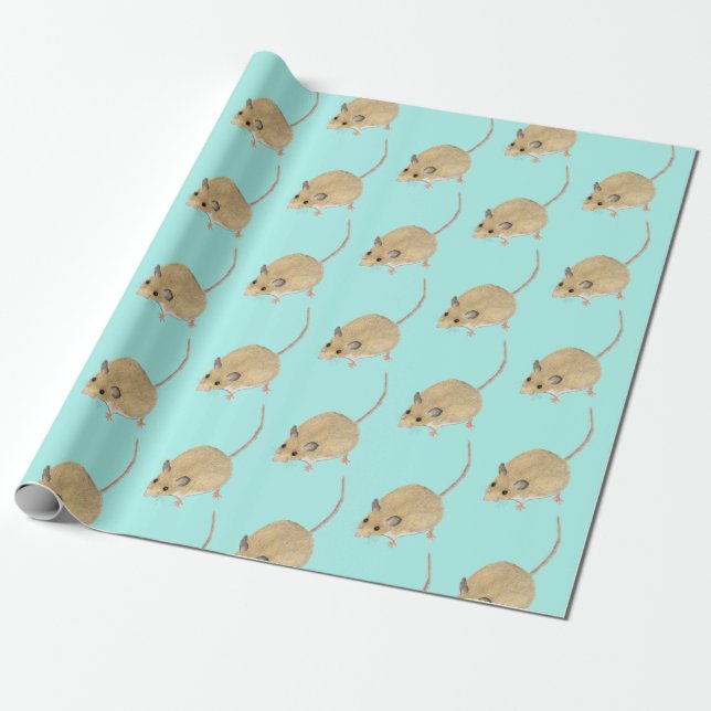 Mouse Wrapping Paper (Unrolled)