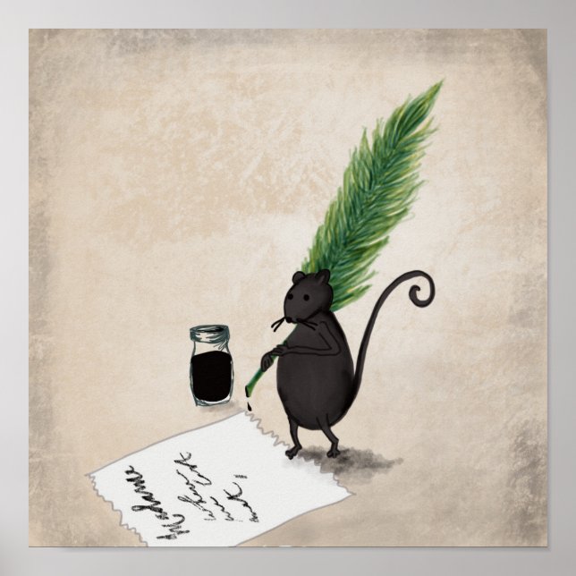 Mouse Writer Poster (Front)