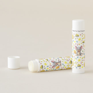 Mouse Yellow Cheese Truck Star Cat Lip Balm