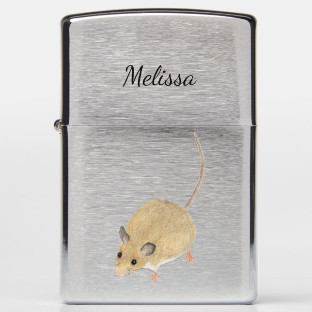 Mouse Zippo Lighter (Front)