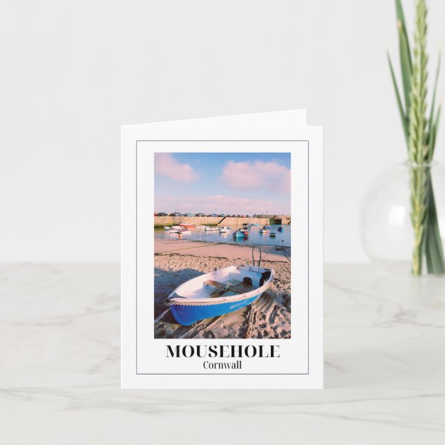 Mousehole, Cornwall Card (Front)