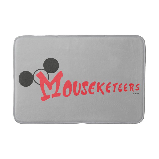 Mouseketeers With Ears Bath Mat (Front)