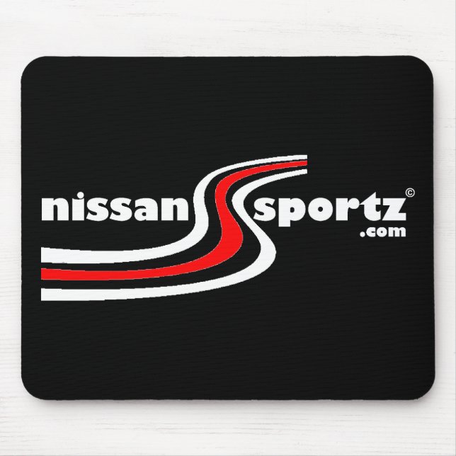 Mousemat - Black Mouse Pad (Front)