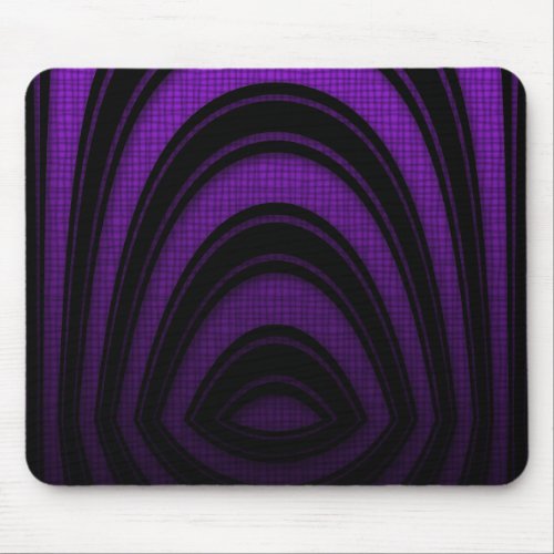 Mousemat Violet Black Abstract Arch Mouse Pad