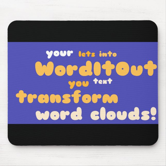 Mousemats: fitted layout mouse pad (Front)