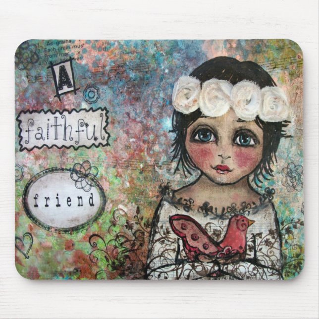 Mousepad A Faithful Friend (Front)