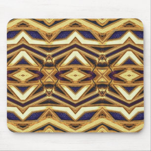 Mousepad, A geometric elegant symmetrical pattern Mouse Pad
