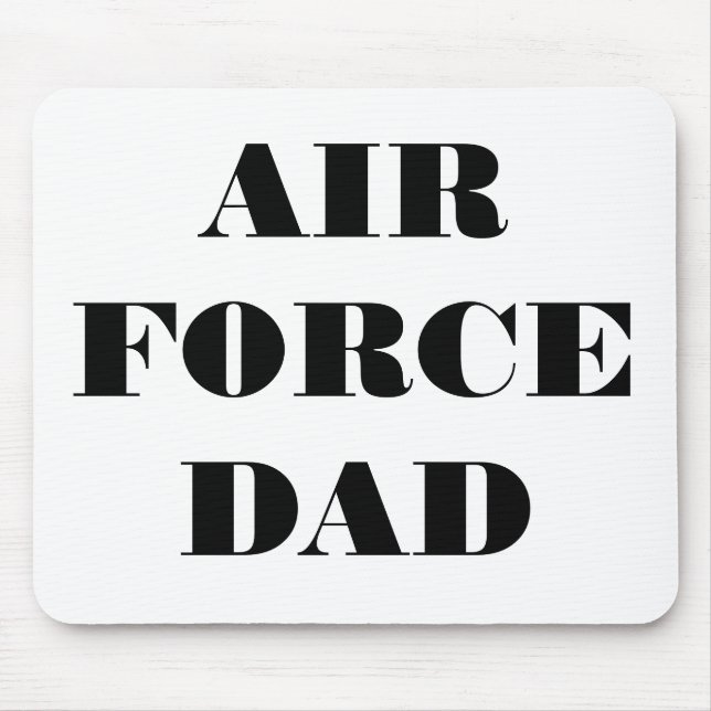 Mousepad Air Force Dad (Front)