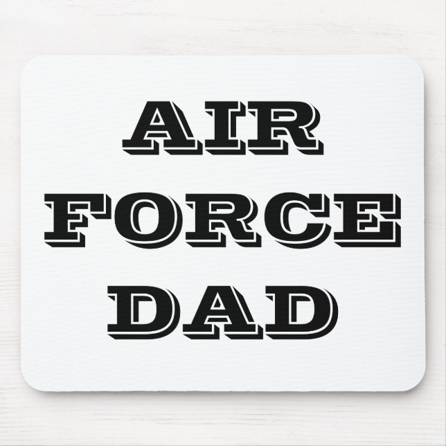 Mousepad Air Force Dad (Front)