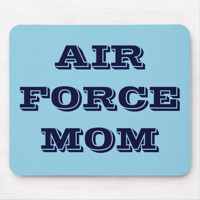 Mousepad Air Force Mom (Front)