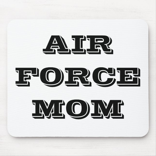 Mousepad Air Force Mom (Front)