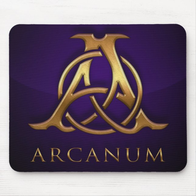 Mousepad Arcanum Logo/Blue (Front)