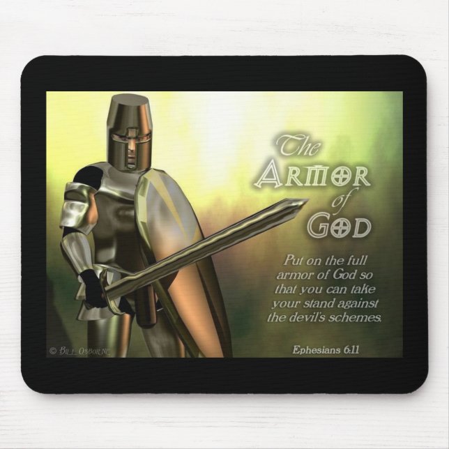 Mousepad Armor of GOD (Front)