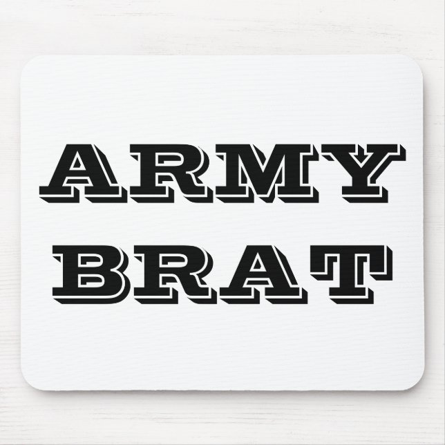 Mousepad Army Brat (Front)