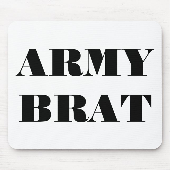 Mousepad Army Brat (Front)